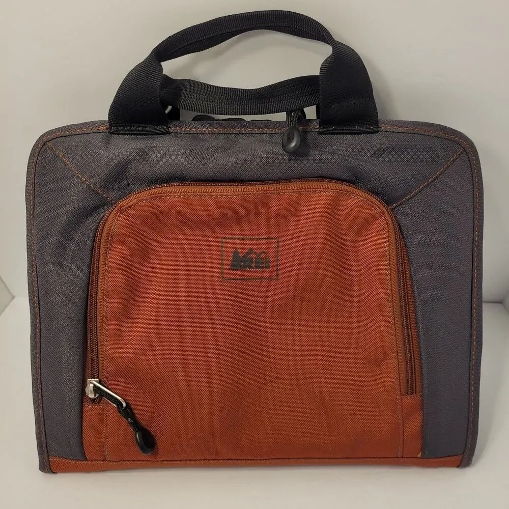 Rei Brand Nylon Tablet iPad Reader Bag Pre-Owned 2 Tone Color 12x9